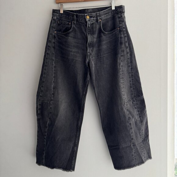 B Sides Relaxed Lasso Jeans, Stil Black, 30 - Picture 2 of 5